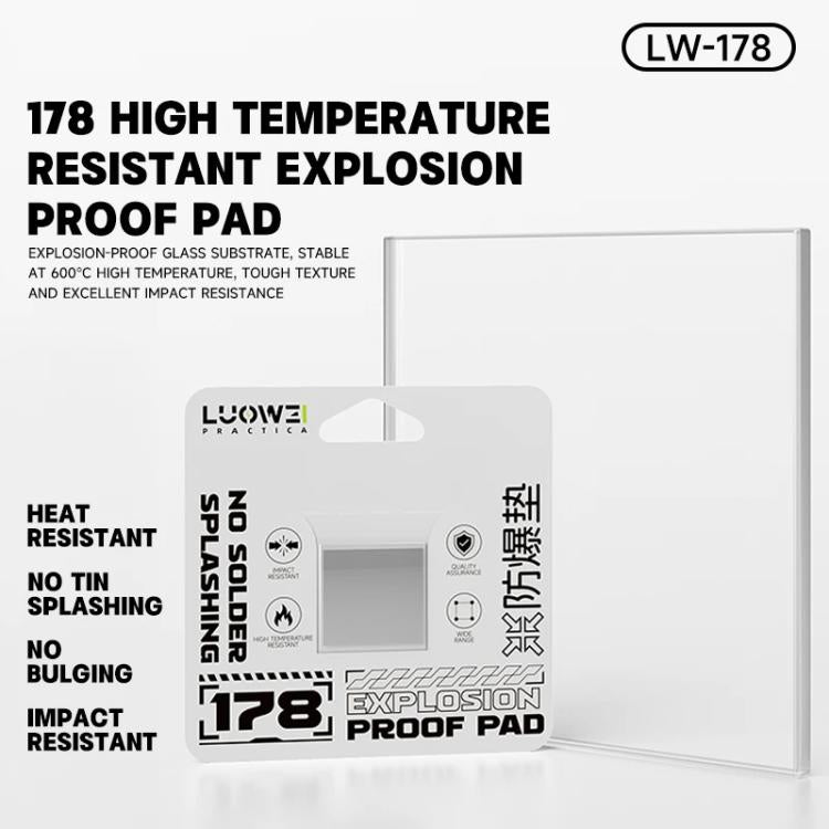 Luowei LW-178 High Temperature Explosion-Proof Pad, LW-178