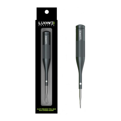 Luowei Tomahawk Super Hard Strong Magnetic S2 Screwdriver, Y-shaped 0.7, Hexagon T2, Cross 1.2, Five Stars 0.8, Medium Plate 2.5, 5 in 1 Set