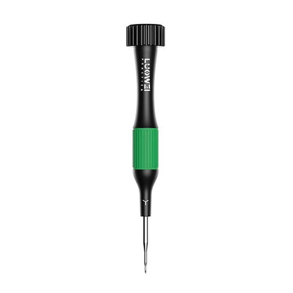 Luowei Little Boy Smooth Bearings Alloy Magnetic Screwdriver, Y-shaped 0.7, Hexagon T2, Cross 1.2, Five Stars 0.8, Medium Plate 2.5, 5 in 1 Set