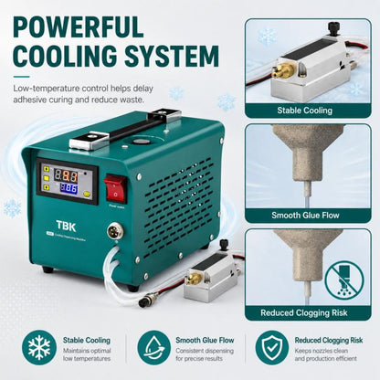 TBK TBK-983C AB Glue Cooling Dispensing Machine, AU Plug, EU Plug, US Plug, UK Plug