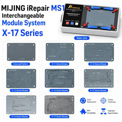 Mijing MS1 Intelligent Desoldering Platform for iPhone X-17 Pro Max, US Plug, EU Plug