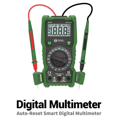 2UUL MT30 Auto-Reset Smart Auto-Range Digital Multimeter