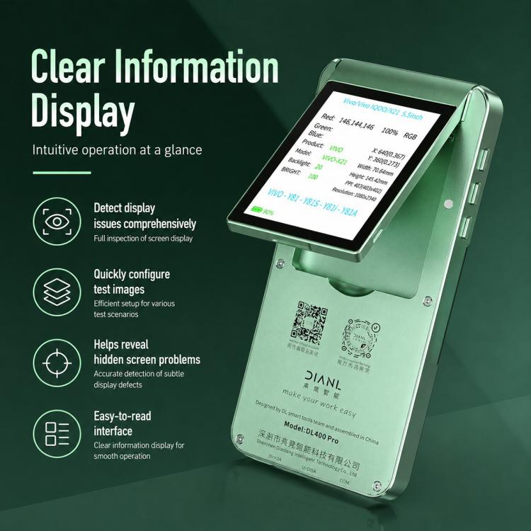 DL400 Pro iTestBox Display Touch Multi-Function Tester, DL400 Pro Host