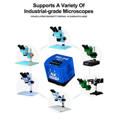 RELIFE MC1 60-megapixel 4K HD Microscope Camera, RELIFE MC1