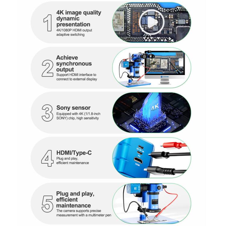 RELIFE MC2 Dual-screen Synchronous Display Multi-function 4K Multimeter Camera, RELIFE MC2