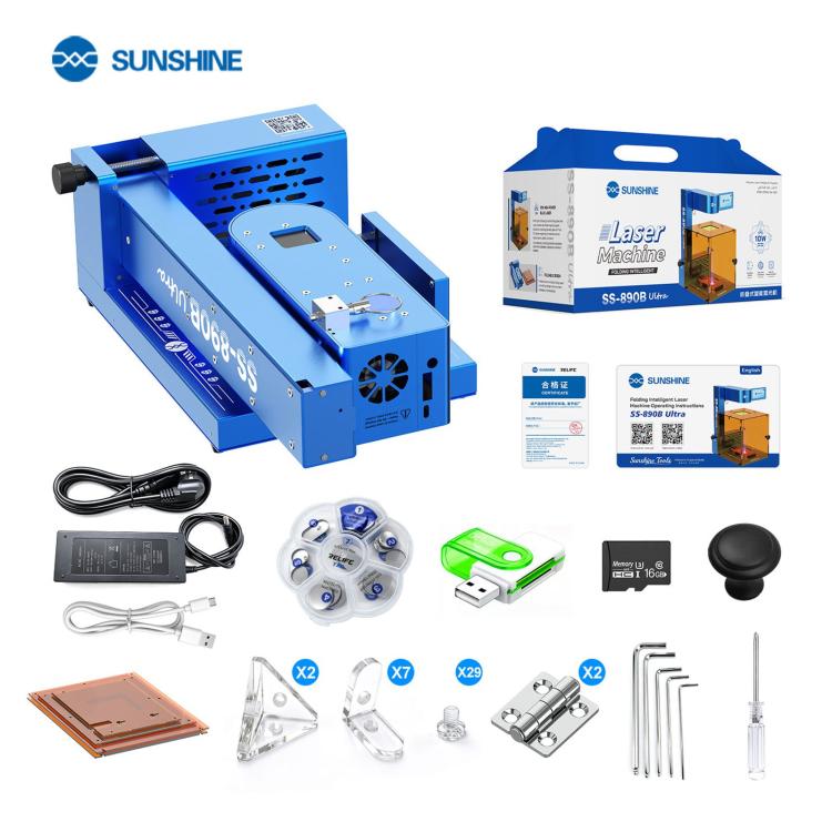 SUNSHINE SS-890B UItra Professional Foldable Smart Laser, EU Plug, US Plug
