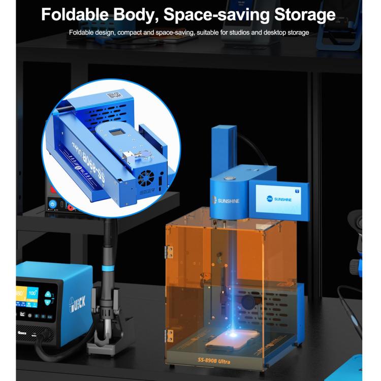 SUNSHINE SS-890B UItra Professional Foldable Smart Laser, EU Plug, US Plug