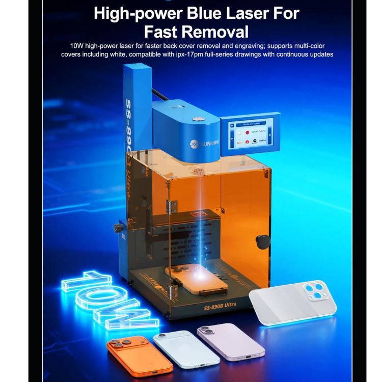 SUNSHINE SS-890B UItra Professional Foldable Smart Laser, EU Plug, US Plug