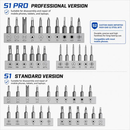LUOWEI Adjustable Torque Electric Screwdriver Set, S1, S1 Pro