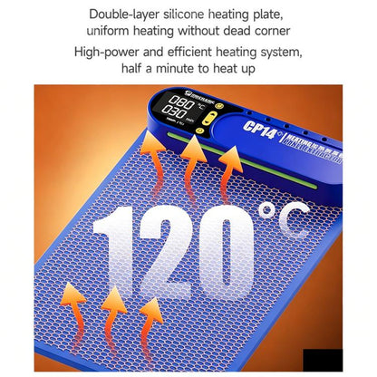 MECHANIC CP14+ 14-inch LCD Screen Separator with Dust Detection LED Light, EU Plug, US Plug