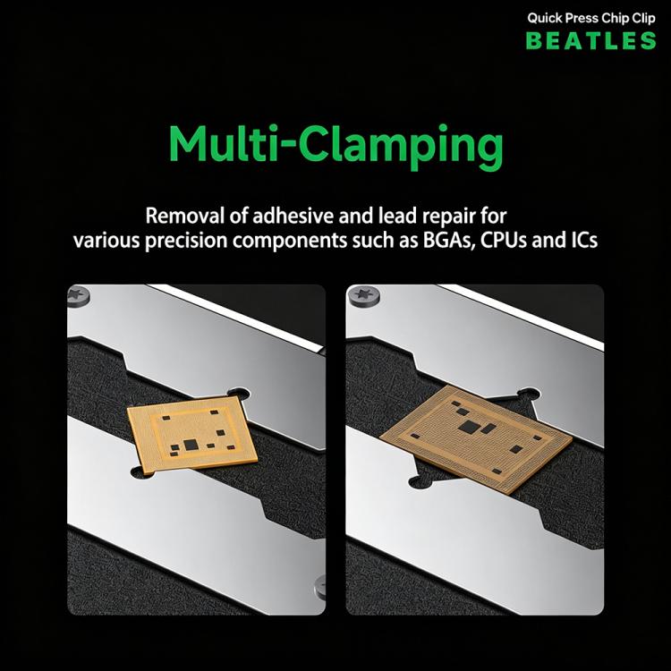 MECHANIC BEATLES BGA CPU IC Adhesive Removal Quick-Press Chip Fixture