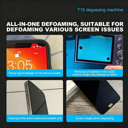 MaAnt T15 15 inch LCD Screen Smart All-in-One Defoamer Machine, US Plug, EU Plug, UK Plug