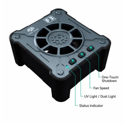 OSS F3 Multi-Function Smoke Extraction + UV Curing + Dust Development + Cooling Fan
