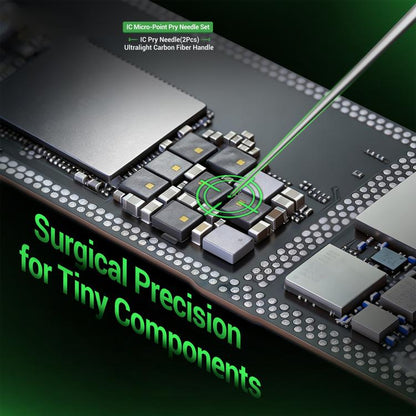 2UUL SC88 Non-Magnetic Precision Solder Control IC Micro-Point Pry Needle Set