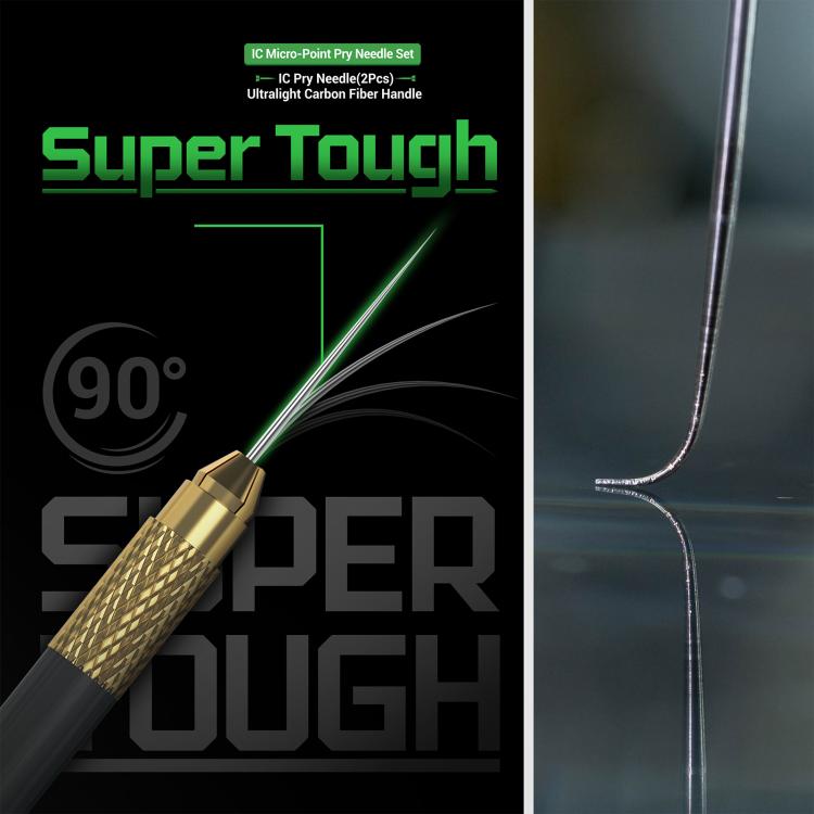 2UUL SC88 Non-Magnetic Precision Solder Control IC Micro-Point Pry Needle Set