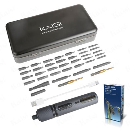 Kaisi D359 37 in 1 Rechargeable Torque Electric Screwdriver Set