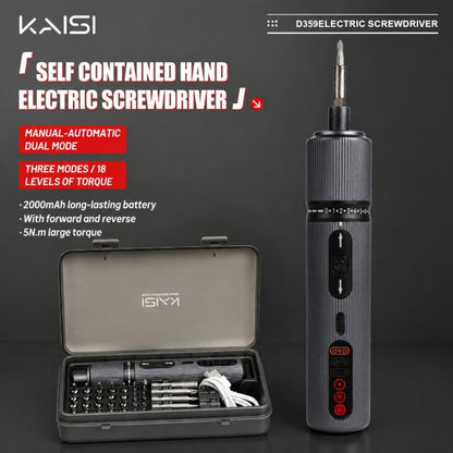 Kaisi D359 37 in 1 Rechargeable Torque Electric Screwdriver Set