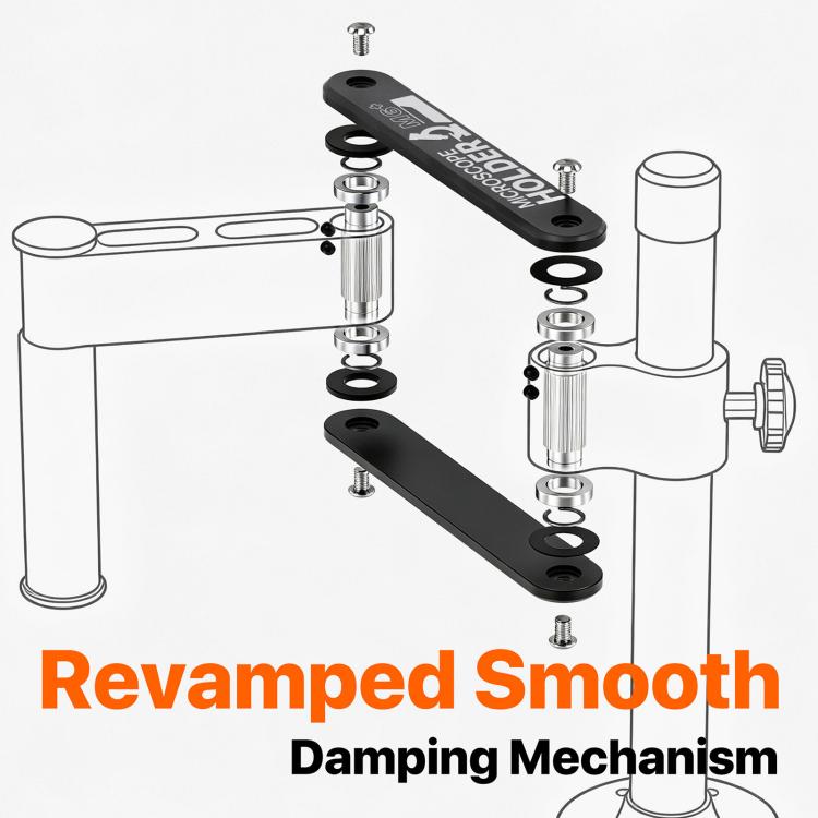 MECHANIC M6+ 360 Rotation Damped Microscope Swing Arm Holder