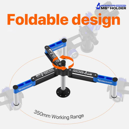 MECHANIC M6+ 360 Rotation Damped Microscope Swing Arm Holder
