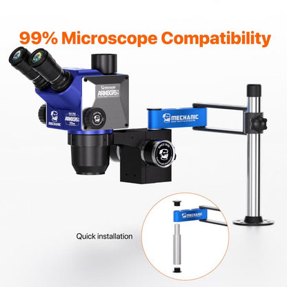 MECHANIC M6+ 360 Rotation Damped Microscope Swing Arm Holder