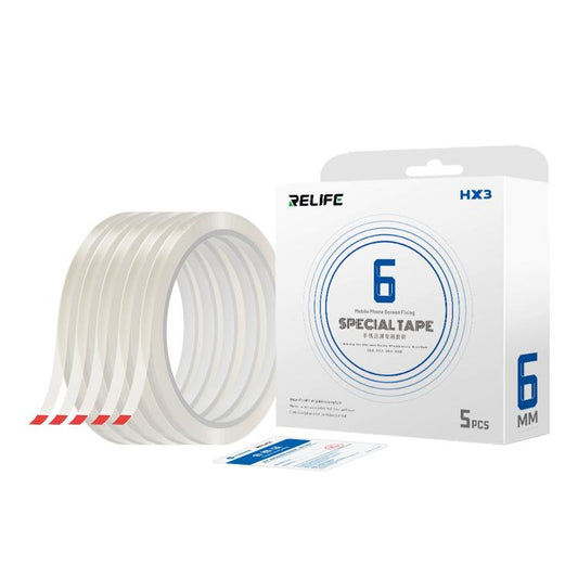 RELIFE HX3 Phone Screen Fixing Tape, 6mm x 40m, 10mm x 40m