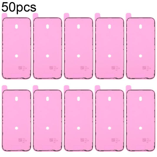 50pcs OEM LCD Frame Bezel Waterproof Adhesive Gasket, Airtightness Test Compatible, For iPhone 17 Pro Max, For iPhone 17 Pro, For iPhone 17, For iPhone Air, For iPhone 16 Pro Max, For iPhone 16 Pro, For iPhone 16 Plus, For iPhone 16, For iPhone 15 Pro ...