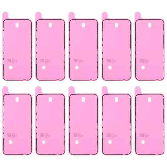 10pcs OEM Back Housing Cover Adhesive, Airtightness Test Compatible, For iPhone 14, For iPhone 14 Plus, For iPhone 15, For iPhone 15 Plus, For iPhone 15 Pro Max, For iPhone 15 Pro, For iPhone 16, For iPhone 16 Plus, For iPhone 16 Pro Max               ...