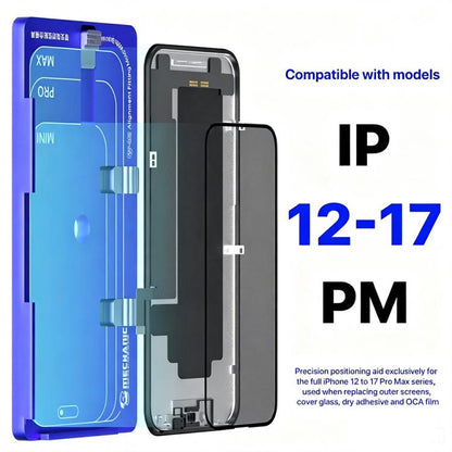MECHANIC FIT-M2 Universal Alignment Fitting Mold with Bracket For iPhone 12-17 Pro Max Series