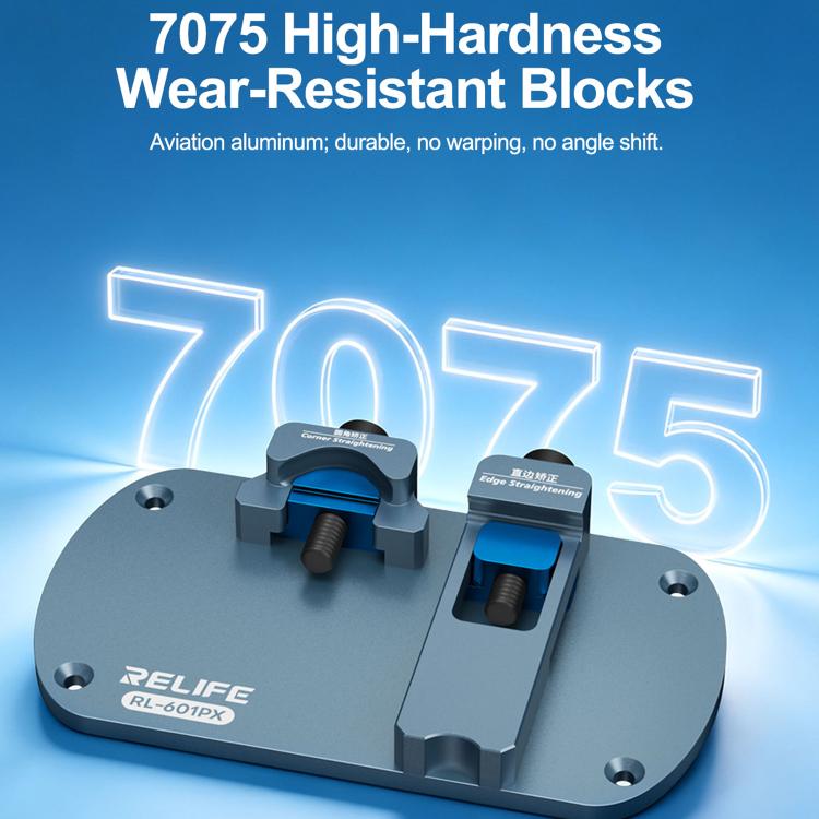 RELIFE RL-601PX Dual-Station Edge Corrector for iPhone Flat Edges and Rounded Corners