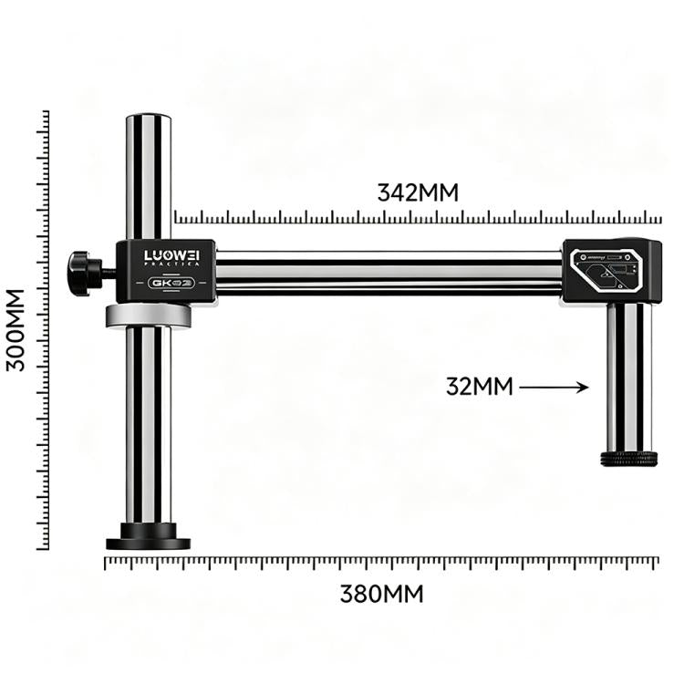 LUOWEI LW-GK03 32mm Microscope Rotary Arm Stand