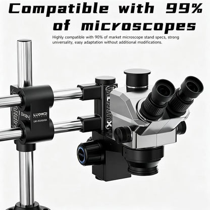 LUOWEI LW-GK04 Xuanjia Dual-Axis Dual-Arm Microscope Swing Arm Stand