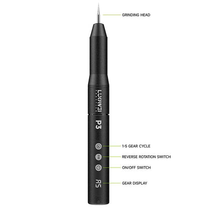 LUOWEI LW-P3 Adjustable Speed ??Smart Electric Polishing Pen