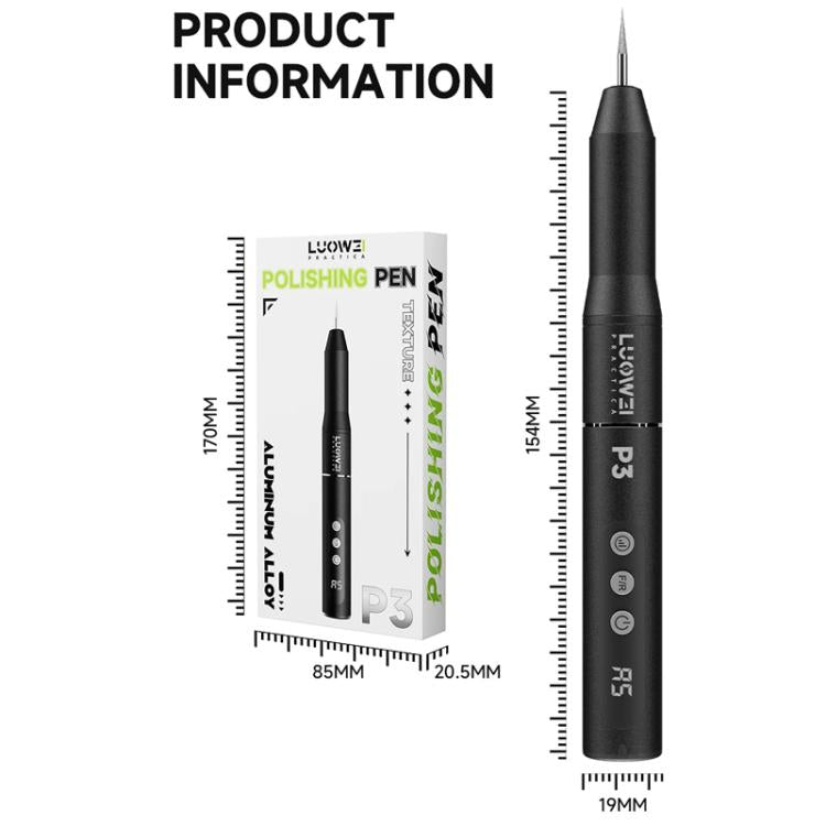 LUOWEI LW-P3 Adjustable Speed ??Smart Electric Polishing Pen