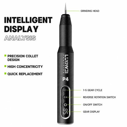 LUOWEI LW-P4 Adjustable Speed ??Smart Electric Polishing Pen