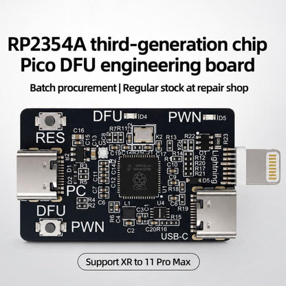 SUNSHINE RP2354A Third-Generation Chip PICO DFU Engineering Board for iPhone XR-11 Pro Max