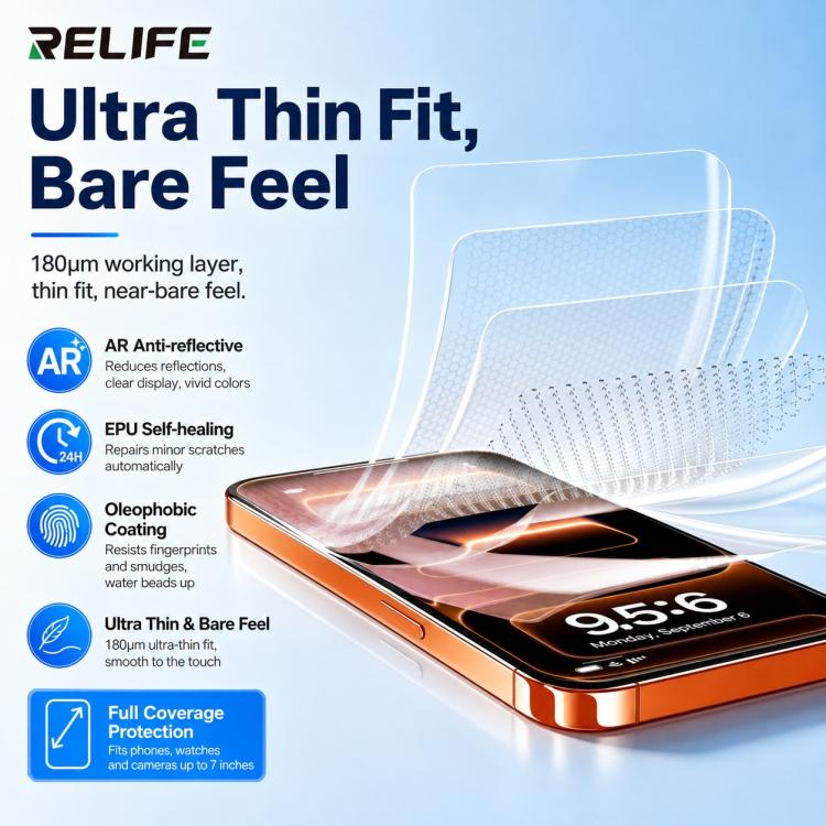 50 in 1 RELIFE GF-14 AR Anti-Reflective HD Hydrogel Film