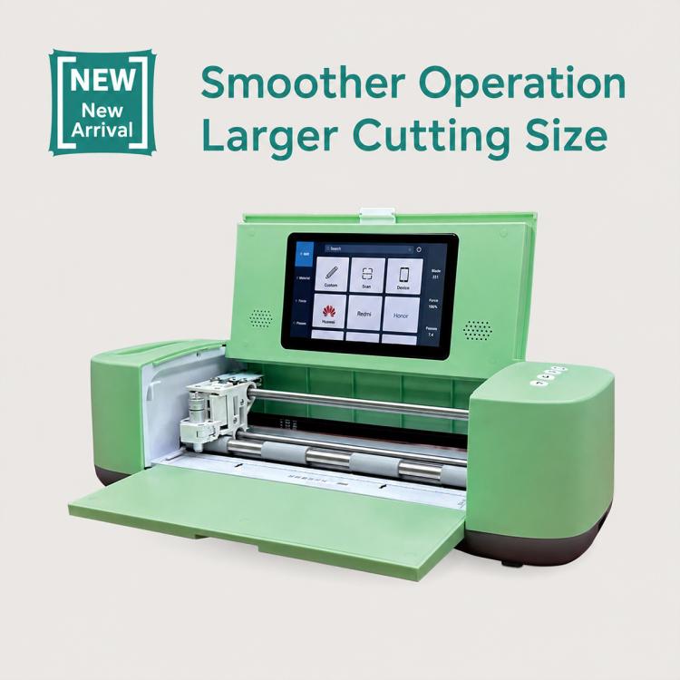 ZWX C6 Flagship Large-Size Smart Film Cutting Machine, 5G Network, 19-Inch Screen Protector Cutting Machine, EU Plug, UK Plug, US Plug