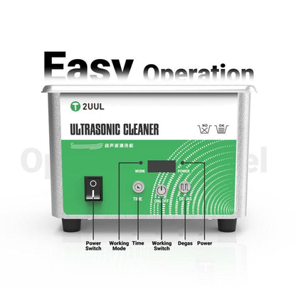 2UUL SS01 0.8L Ultrasonic Cleaner
