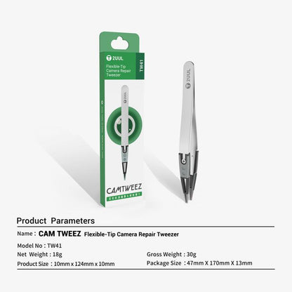 2UUL TW41 CAMTWEEZ Flexible-Tip Camera Repair Tweezer