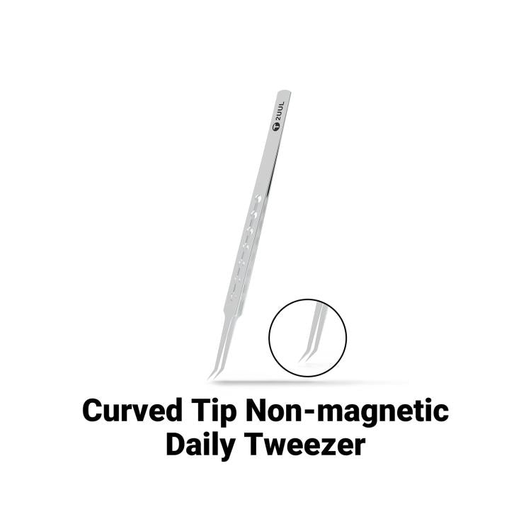 2UUL TW23 Curved Tip Non-magnetic Daily Tweezers