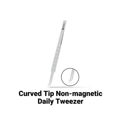 2UUL TW23 Curved Tip Non-magnetic Daily Tweezers