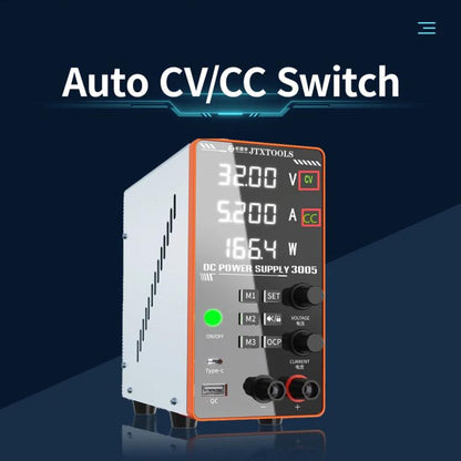 JTX-3005 Multiple Protections 4-Digit Display Adjustable DC Power Supply, EU Plug, US Plug