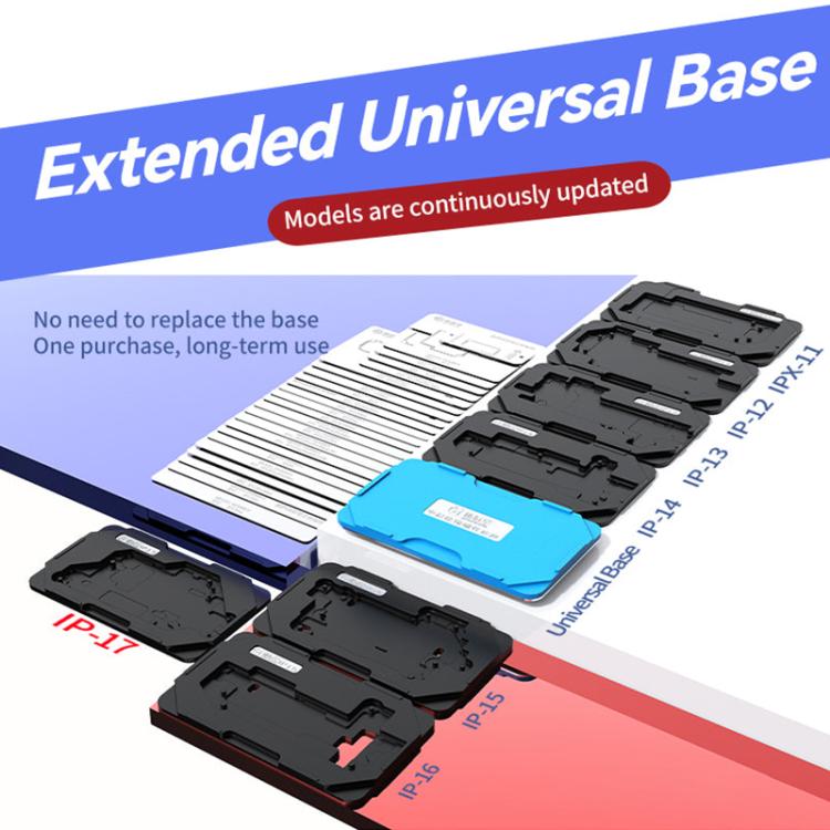 JTX M29 Middle Layer BGA Reballing Stencil Tin Planting Platform for iPhone X to 17 Pro Max
