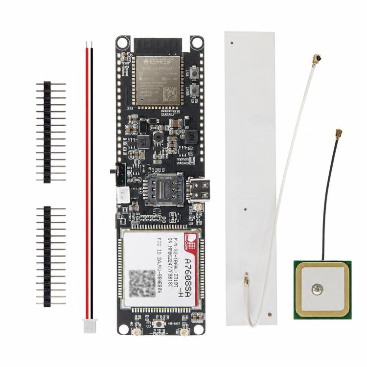 LILYGO Wireless Communication Module, T-A7608E-H S3, T-A7608SA-H S3