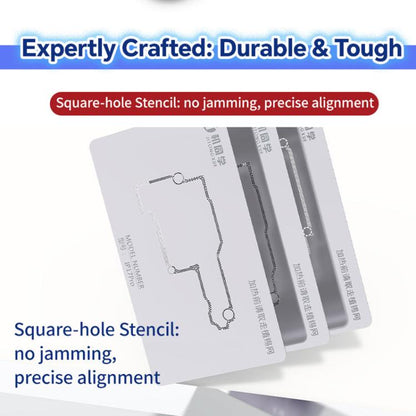 JTX M29 Middle Layer BGA Reballing Stencil Tin Planting Platform For iPhone 17 Series