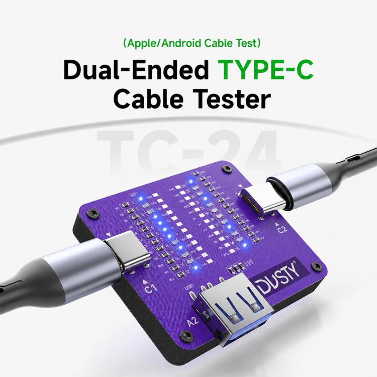 MECHANIC Dusty TC-24 Dual-Ended Type-C Data Cable Tester