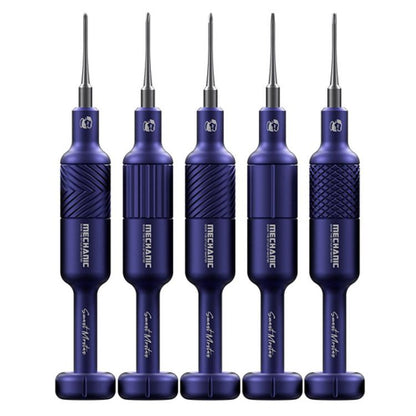 MECHANIC Smart Mortar Magnetic Precision S2 Steel 2D Screwdriver Set, 5 PCS/Pack, 4 PCS/Pack