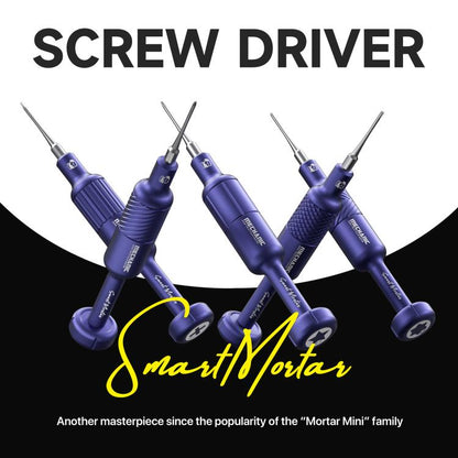 MECHANIC Smart Mortar Magnetic Precision S2 Steel 2D Screwdriver Set, 5 PCS/Pack, 4 PCS/Pack