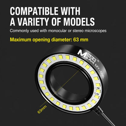 MaAnt MY-035 Adjustable Microscope Ring Lamp