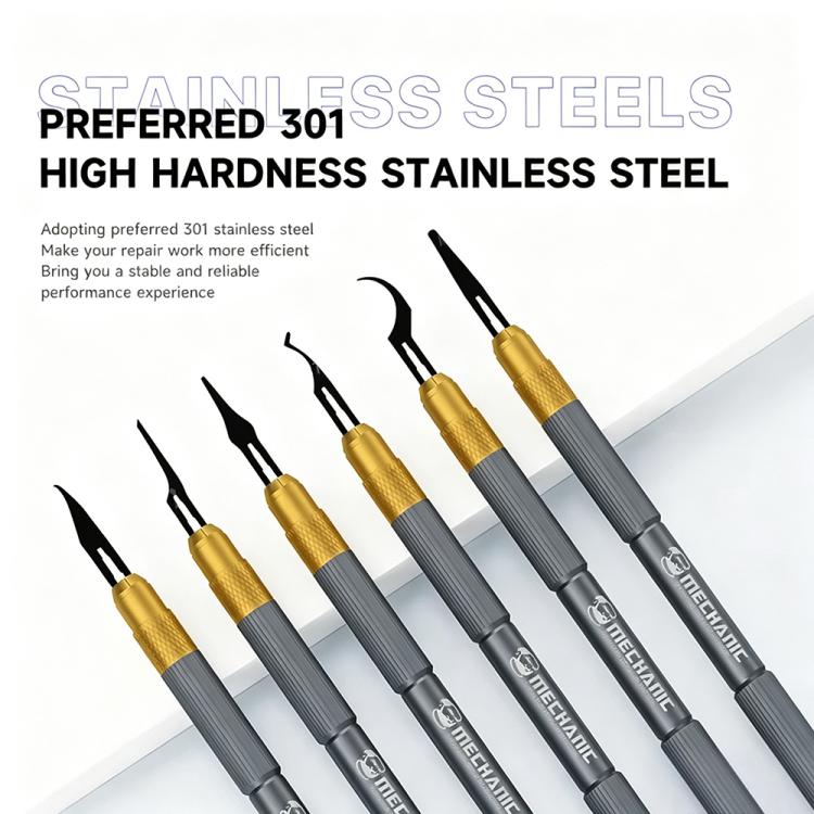 MECHANIC Assassin 6 Professional 6 in 1 Degumming Rework Blade Set